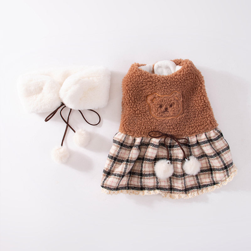 Robe Ourson Mignonne pour Chiots Fashion