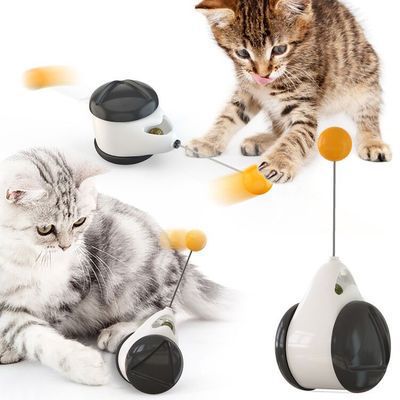 Jouet Culbuto pour Chat avec Distributeur de Friandises