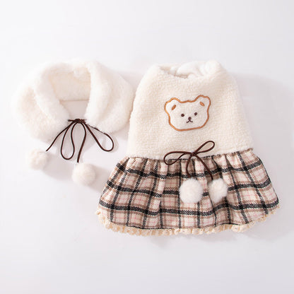 Robe Ourson Mignonne pour Chiots Fashion
