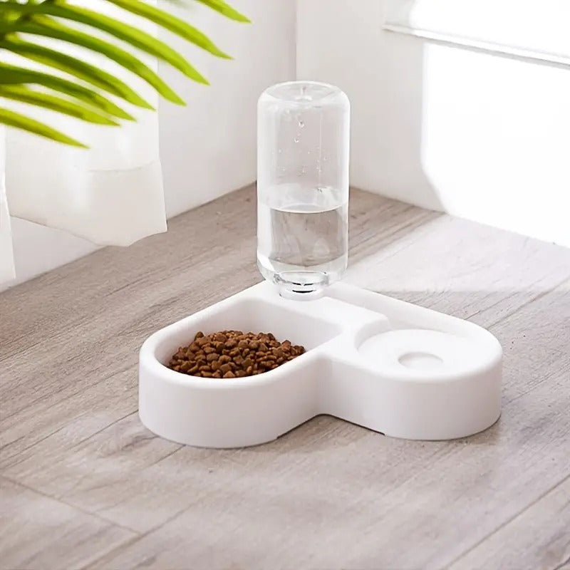 bol automatique 2-en-1 pour chien & chat