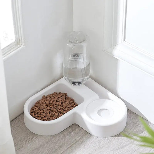 bol automatique 2-en-1 pour chien & chat
