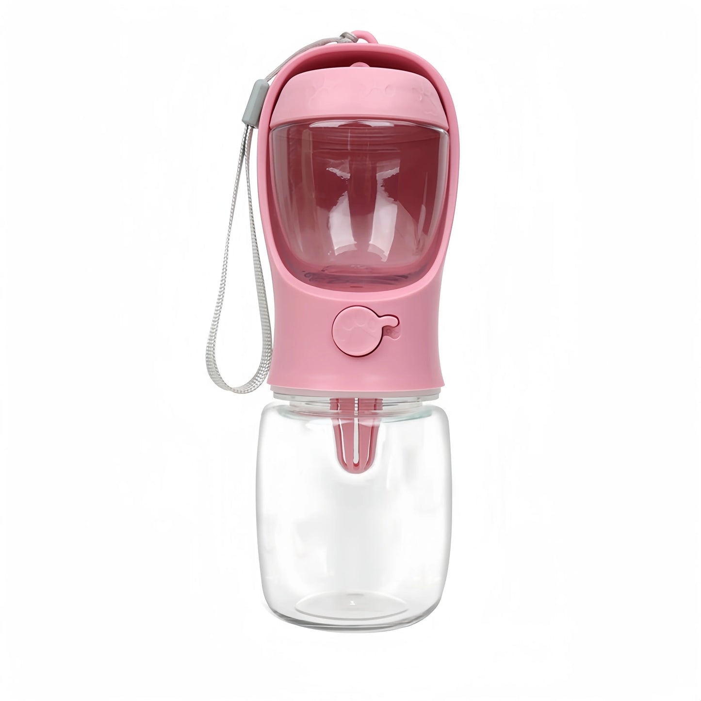 🐾 Bouteille Portable 2-en-1 pour Chien &amp; Chat — Eau + Nourriture