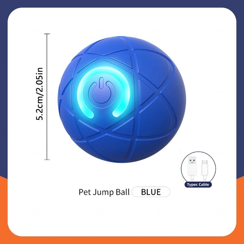 Balle Interactive Électronique pour Chien & Chat — USB Rechargeable