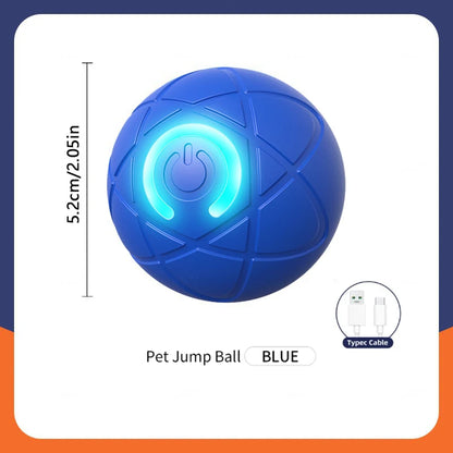 Balle Interactive Électronique pour Chien & Chat — USB Rechargeable