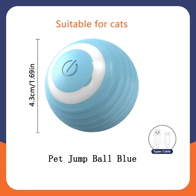Balle Interactive Électronique pour Chien & Chat — USB Rechargeable
