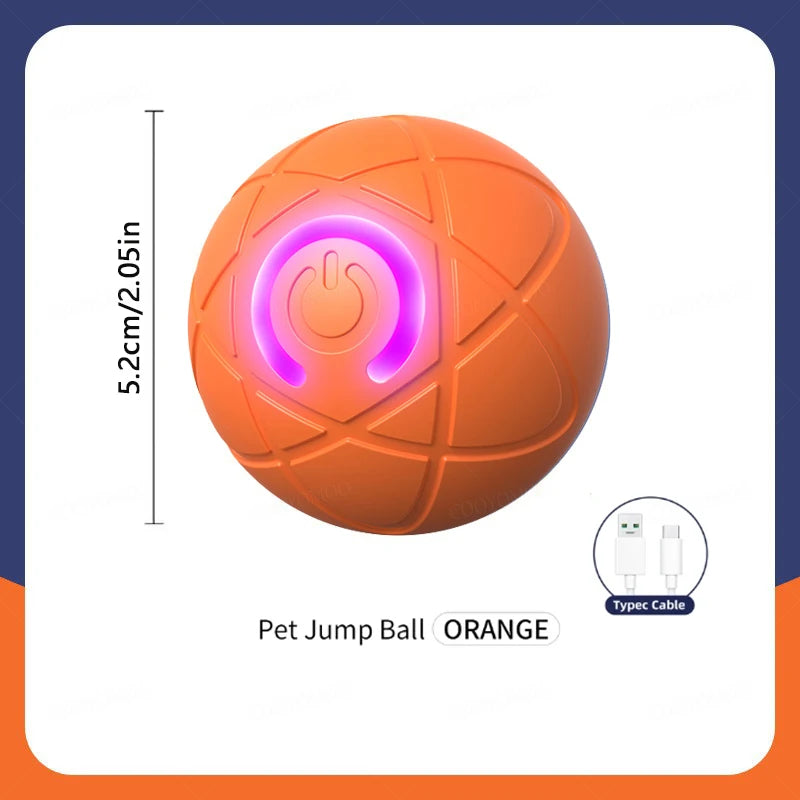Balle Interactive Électronique pour Chien & Chat — USB Rechargeable