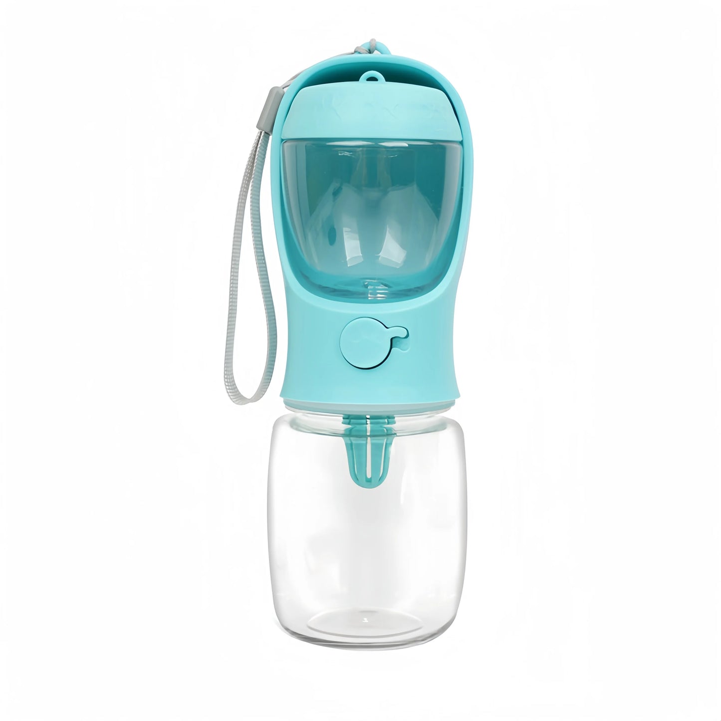 🐾 Bouteille Portable 2-en-1 pour Chien &amp; Chat — Eau + Nourriture