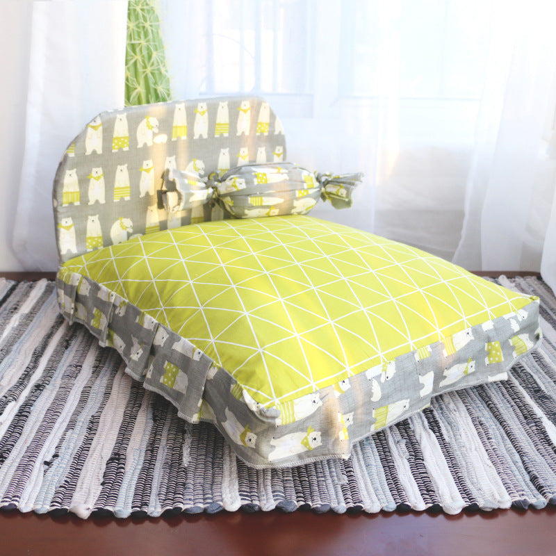 Lit Douillet pour Petits Chiens et Chats – Design Lavable