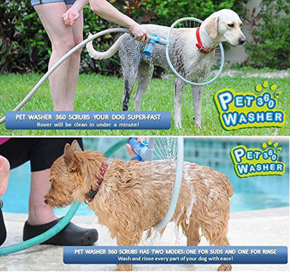 Anneau de Bain pour Chien avec Jet d'Eau Circulaire
