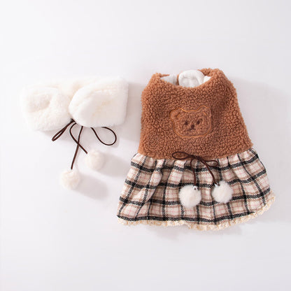 Robe Ourson Mignonne pour Chiots Fashion