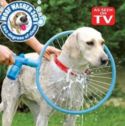 Anneau de Bain pour Chien avec Jet d'Eau Circulaire