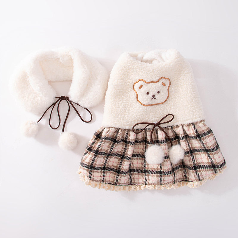 Robe Ourson Mignonne pour Chiots Fashion